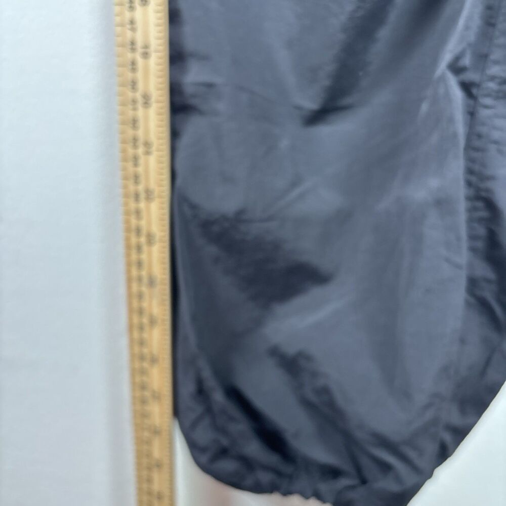 Love Tree Black Parachute Cargo Pants Womens S Y2K Gorpcore 100% Nylon Utility - Picture 12 of 16
